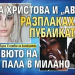 Паша Христова и „Авеню“ разплакаха публиката на ревюто на Едис Пала в Милано