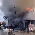 Изгоря любимият магазин на българите в Лозенград