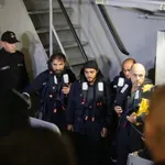 Четирима спасени моряци от потъналия на 17 мили от Шабла кораб пристигнаха във Варна