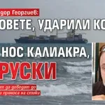 Капитан Тодор Георгиев: Дроновете, ударили кораба край нос Калиакра, са руски