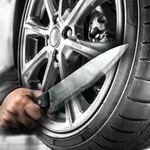 НАГЛО ПОСЕГАТЕЛСТВО: Пореден касапин се развилня, кълца наред автомобилни гуми!