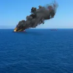 Атака срещу товарни кораби в Азовско море