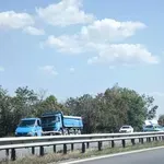 Ограничено е движението по АМ „Тракия“ край Стара Загора заради аварирал тир