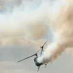 ТРАГЕДИЯ: Хеликоптер, с четирима души на борда, се разби!