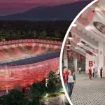 "Българска армия" светна с цветовете на трибагреника (ВИДЕО)