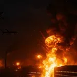 ЧУДОВИЩЕН РАЗРУШИТЕЛ! Украйна подпали руски петролен порт с новата си суперракета