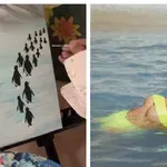 НОВО АМПЛОА: Андреа подрежда изложба