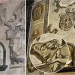 След реставрация: Ангел в римска църква заприлича на Джорджа Мелони