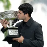 Шампионската фотосесия на Карлос Алкарас в Мелбърн (снимки)