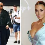 Хамилтън в тайна връзка с Ким Кардашиян