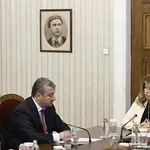 Йотова към „БСП – Обединена левица“ за избора на служебен премиер: Ще взема под внимание думите ви, но решението ще бъде мое (СНИМКИ)