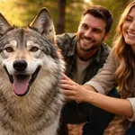 ВИНАГИ Е ВИНОВЕН: Искат да убият дружелюбен вълк, който позира за снимки!