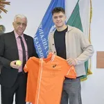 Ректорът на НСА се срещна с тенисиста Александър Василев