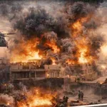 РАКЕТЕН УДАР ПО ПОСОЛСТВОТО НА САЩ: Багдад гори, Тръмп обяви Иран за напълно победен!