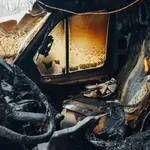 ТИР изгоря на „Капитан Андреево“ (ВИДЕО)