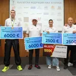 Президентът на БФЛА Георги Павлов награди с финансови бонуси най-добре представилите се атлети на Световното в Торун и техните треньори