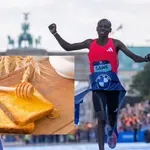 Филии с мед помагат на новия рекордьор в маратона