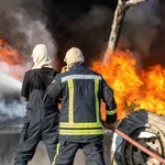 ПЛАМНАЛ КАТО ФАКЛА: Влекач с ремарке се запали в движение край Пловдив