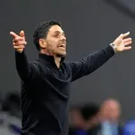 Артета бесен на съдията след равенството с Атлетико