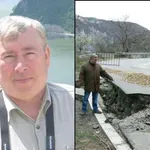 Проф. Пламен Иванов от Института по геология към БАН: Пукнатини в шосето са първи сигнал за свлачище