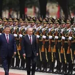 Путин пристигна в Дома на народните събрания в Пекин