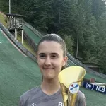 Първо място за Ива Карадимова на състезание по ски скок в Словения