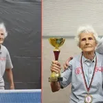 Баба Надка печели турнири по тенис на маса