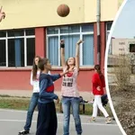 Вандали блокират школския двор