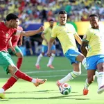 НА ЖИВО: Бразилия - Мароко 1:1, Винисиус изравни със страхотен гол