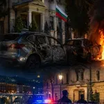 Запалиха коли на българското посолство в Скопие!