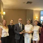 Президентът на Българска федерация по фехтовка Йордан Гълъбов връчи почетен плакет на президента Международната централа