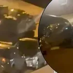 Пияни британски войници откраднаха танк и смачкаха коли! (ВИДЕО)