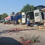 Производители трошат дини на пътя край Любимец!