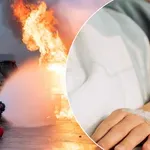 КЪРВАВ КОШМАР: Мъж запали жена си след скандал!