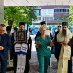 Чудотворната Хавайска икона влезе във ВМА (СНИМКИ)