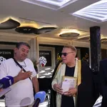 Дариха Васил Найденов с манто на Хашемитското кралство