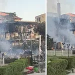 Огнен ад изпепели ресторант в Созопол (ВИДЕО)