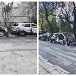 ОГНЕН АД В СОФИЯ: Автомобили горяха в "Лагера" и "Хиподрума" (ВИДЕО)