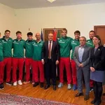 Посланикът на България в Дания прие националите по тенис