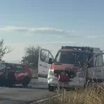 Двама загинаха при челен сблъсък на пътя Бургас – Айтос
