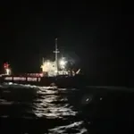 СЛЕД ЕКШЪНА В МОРЕТО: Ето го ударения от дронове кораб! (ВИДЕО)