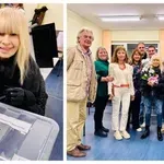 Лили Иванова гласува за президент!