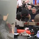 Граждани в Белград щурмуваха телевизия, известна с подкрепата си за Вучич