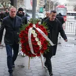 Целият отбор на ЦСКА и десетки легенди изпратиха Георги Велинов (видео+снимки)