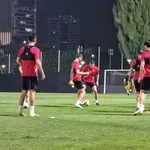 Дъжд на последната тренировка на националите, Янков на облекчен режим