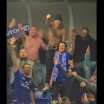 Димитър Иванков пя и скандира с пълно гърло за Левски (видео)