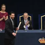 Принцеса Леонор връчи награда на Лионел Меси