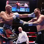 Тайсън Фюри се завърна с победа и предизвика Антъни Джошуа