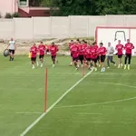 Първата тренировка на ЦСКА