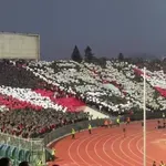 Феновете на ЦСКА със специална хореография за мача с Карабах